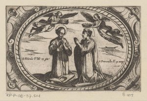 Santa Felicula e Santa Petronilla da Antonio Tempesta