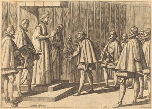 Principe italiano davanti a Margherita d
