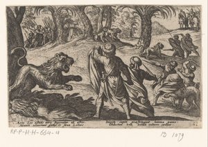 Caccia ai leoni da Antonio Tempesta
