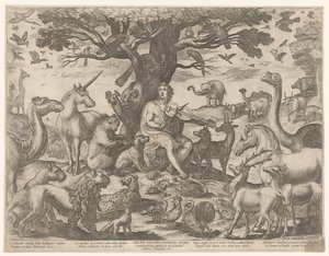 Orfeo incanta gli animali con la sua musica da Antonio Tempesta