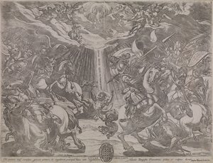 La conversione di San Paolo da Antonio Tempesta