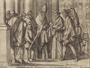 Filippo da ragazzo davanti a Margherita d