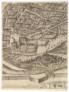 Piano della città di Roma. Parte 11 con il San Pancrazio riva sinistra