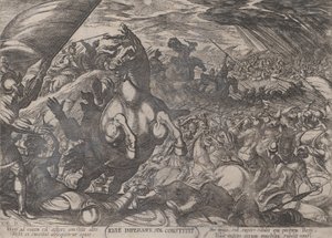 Giosuè ordina al sole di fermarsi (dettaglio)