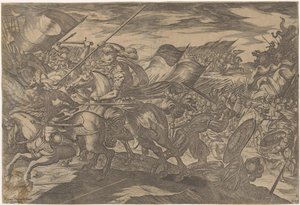 Soldati in combattimento da Antonio Tempesta