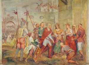 Jacopo Barbarigo libera la regina Margherita d