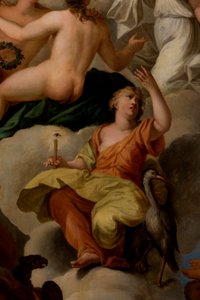 Vigilanza (dettaglio dalla Sala del Disegno della Regina) da Antonio Verrio