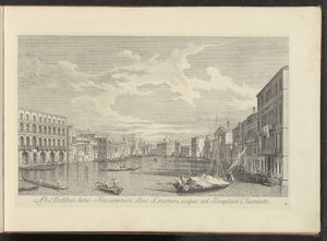 Veduta del Canal Grande a Venezia