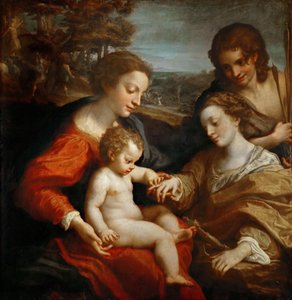 Il matrimonio mistico di Santa Caterina