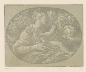 Maria con Bambino e Giovanni Battista da Antonio da Trento