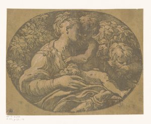 Maria con Bambino e Giovanni Battista da Antonio da Trento