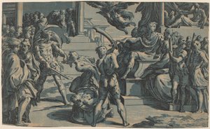 Il Martirio dei Santi Pietro e Paolo da Antonio da Trento