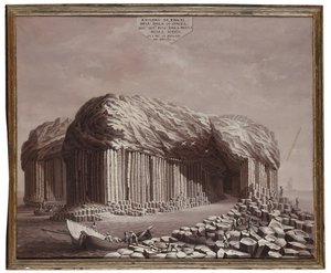 La grotta di Fingal, Scozia da Antonio de Bittio