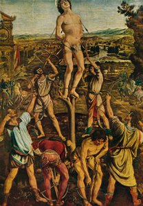 Il martirio di San Sebastiano, 1475, 1909 da Antonio Pollaiuolo