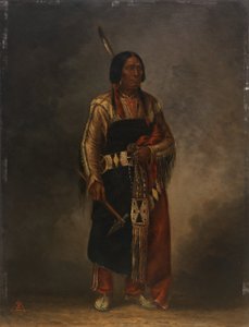 Mak-phe-ah-luta (Red Cloud) da Antonion Zeno Shindler