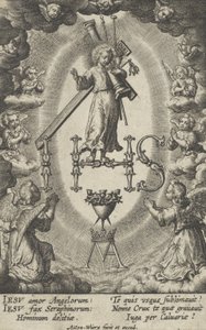 Monogramma sacro da Antonius Wierix