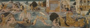 Le avventure di Ulisse, 1435-45 da Apollonio di Giovanni di Tommaso