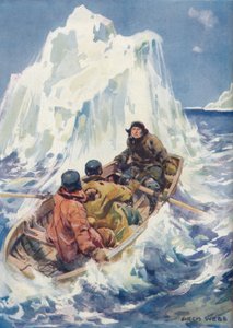 Alta avventura nelle regioni artiche, c. 1925 da Archibald Bertram Webb