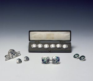 Una selezione di argenteria Liberty, c.1901-07