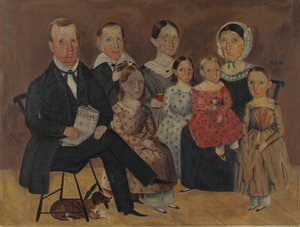 Ritratto della famiglia John J. Wagner da Archie Thompson