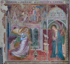 Annunciazione, fine XIV secolo o inizio XV secolo da Aretino Luca Spinello or Spinelli