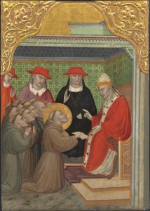 San Francesco davanti al Papa