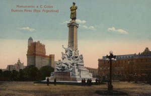 Monumento a Cristoforo Colombo a Buenos Aires, Argentina