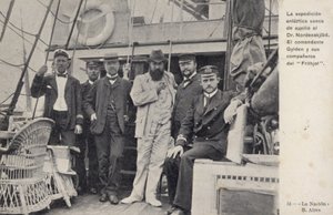 Missione svedese per salvare i membri naufragati della spedizione antartica di Otto Nordenskjold, c1904 da Argentinian Photographer