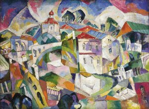 Paesaggio urbano cubista, 1910s