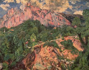 Monte Ai-Petri, 1926 da Aristarkh Vasilievic Lentulov