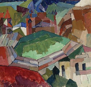 Città nel sud della Russia, 1914-1916 da Aristarkh Vasilievic Lentulov