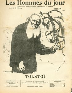 Copertina di "Men of the Day", satirico in bianco e nero da Aristide Delannoy