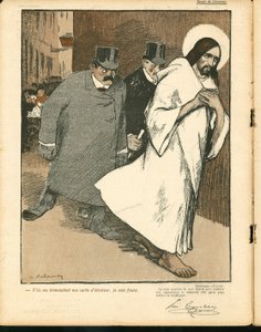 Il piatto del burro, numero 263, Satirico a colori da Aristide Delannoy