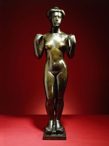 Bagnante con le braccia alzate, c.1900 da Aristide Maillol