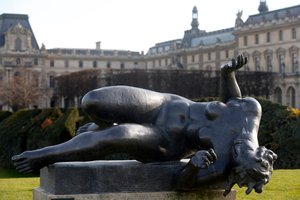 Jardin des tuileries, Aristide Maillol, Riviere