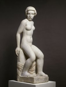 Ragazza nuda e drappo da Aristide Maillol