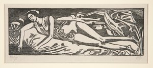 Donna reclinata da Aristide Maillol