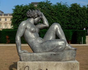Nudo seduto. Bronzo ... (bronzo) da Aristide Maillol