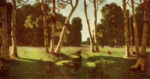 Un bosco di betulle, 1879