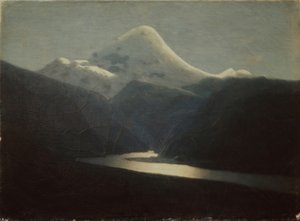 Al Monte Elbrus da Arkhip Ivanovich Kuindzhi