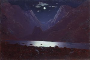 La Gola di Darial da Arkhip Ivanovich Kuindzhi