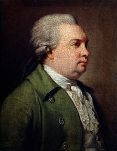 Ritratto del drammaturgo Denis I Fonvizin, c1784-c1785 da Armand Charles Caraffe