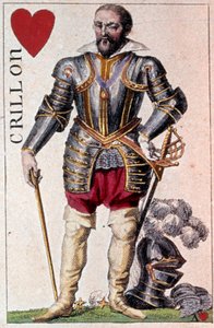 Rappresentazione di Louis de Balbes de Berton, cavaliere soprannominato il Coraggioso Crillon (dettaglio) da Armand Gustave Houbigant
