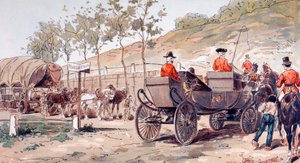La carrozza reale di Leopoldo I del Belgio circa 1830, 1886 da Armand Jean Heins