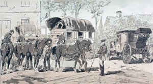 Tipi di carrozze usate nel XIX secolo da Armand Jean Heins