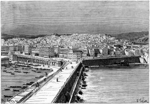 Algeri, Algeria, c1890 da Armand Kohl