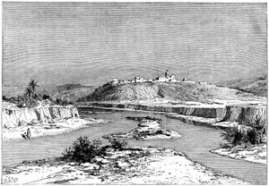 Il Mejerda a Slugia, sopra Mejez-el-Bad, c. 1890