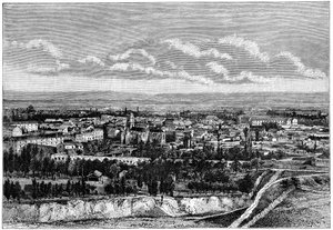 Veduta di Blida, Algeria, c1890