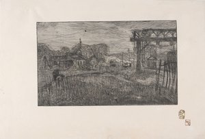 La Gare de Valmondois (La stazione di Valmondois) 1893