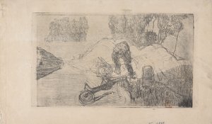 Le Debardeur (Lo scaricatore) 1893 (incisione)